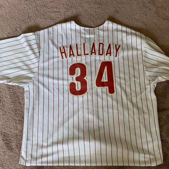 Vintage Genuine Merchandise Roy Halladay #34 Jersey - Picture 2 of 5
